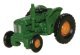 Fordson Farm Tractor - Assembled -- Green, Orange, N, Oxford Diecast NTRAC002