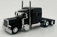 Peterbilt Sleeper Cab Tractor Only - Assembled -- Black, HO, HO Logistics Replicas 38909