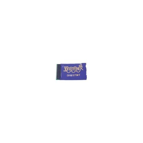 DH127MT Mobile DCC Decoder -- 21MT Interface, 1 Amp, 2 FX7 Functions, HO, Digitrax DH127MT