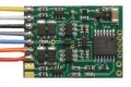 D13WP 4-Function DCC Control Decoder w/8-Pin DCC Plug -- 1.03 x .63 x .185′ 26 x 16.5 x 4, All Scales, NCE Corporation 177