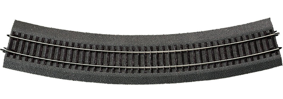 Curved track -- Gebogenes Gleis -- R6 30 - HO - Roco 42526