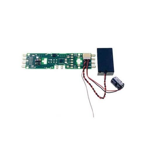 SDXH187A0 Mobile DCC Decoder -- Fits Kato, Athearn Genesis, Stewart, 1 Amp, 8 FX3 Functions, 26x16x, HO, Digitrax SDXH187A0