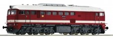 Diesel locomotive 120 144-1, DR, HO, Roco 7300096