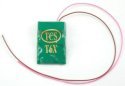 T6X-KAC 6-Function DCC Decoder w/TCS Keep Alive Wires - Control Only -- No Harness With 2-P, HO, Train Control Systems 1441