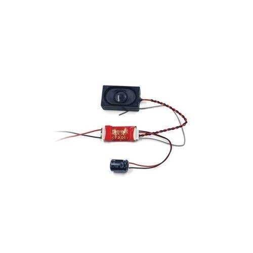 SFX007 Plug N` Play Sound-Only Decoder - SoundFX -- With 5/8 x 1 x 3/8` 16 x 26 x 9mm Box Spe, All Scales, Digitrax SFX007