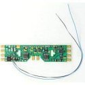 A4X-KA 4-Function Drop-In DCC Decoder w/TCS Keep Alive Wires - Control Only -- With Extra b, HO, Train Control Systems 1446