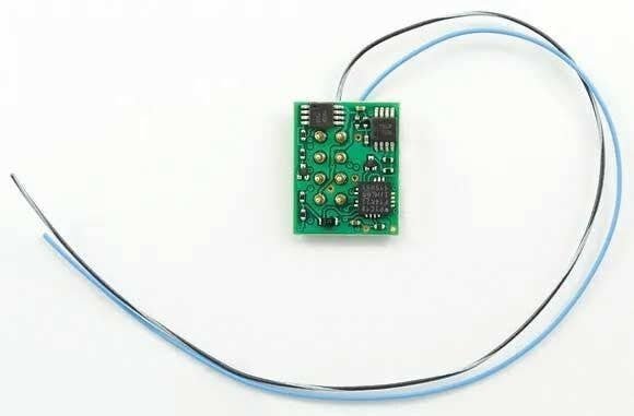 DP5-KA 5-Function Direct Plug DCC Decoder w/Keep Alive Wires - Control Only -- 8-Pin for At, HO, Train Control Systems 1436