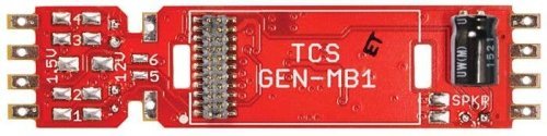 GEN-MB1 Replacement Motherboard w/KA2 Keep Alive -- Fits Athearn Genesis Diesel Locos, HO, Train Control Systems 1616