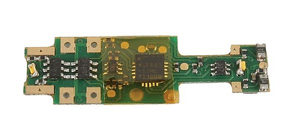 Plug N′ Play Decoders -- For Kato NW2 - 1.0/1.5-Amp, 2 FX3 Functions Rated At .5Amp, Golden White LED, N, Digitrax DN123K3
