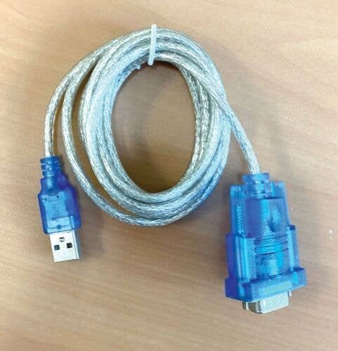 USB to Serial Cable for Power Pro -- 6′ 1.8m Long, All Scales, NCE Corporation 320