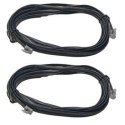 LocoNet Cable pkg(2) -- 16′ 4.9m, All Scales, Digitrax LNC162