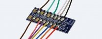 Adapter Board -- Wired-to-E24 Interface for LokSound 5 Nano 19.6 x 8.5mm, All Scales, LokSound By ESU 53953