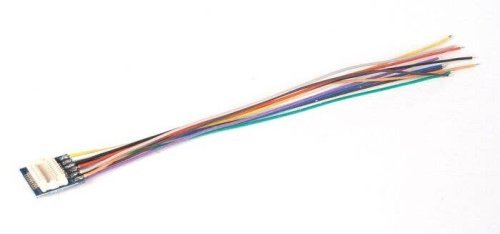 18-Pin Next18 Socket-to-Wire Leads Harness -- 3-7/16′ 8.8cm Wire Leads, Includes Heat-S, All Scales, LokSound By ESU 51993