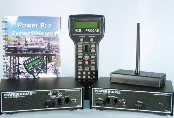 Digital Command Control Starter Sets - 10 Amps for O/G Scale -- PH-PRO-R Powerhouse Pro w/91, All Scales, NCE Corporation 7