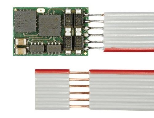 DHU 161 DCC/Selectrix Motor Control Decoder w/4 300mA Function Outputs -- 1 Amp Motor, HO, Viessmann Modellspielwaren 52521