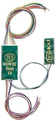 WOW101-Diesel-EMD-KA Sound & DCC Decoder w/Keep Alive(TM) - WOWSound(TM) -- EMD Diesel Soun, HO, Train Control Systems 1533