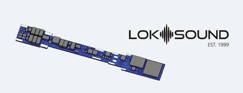 LokSound 5 Micro DCC Direct Sound and Control Decoder -- Fits Atlas Legacy Diesel and Others (Pre, N, LokSound By ESU 58751