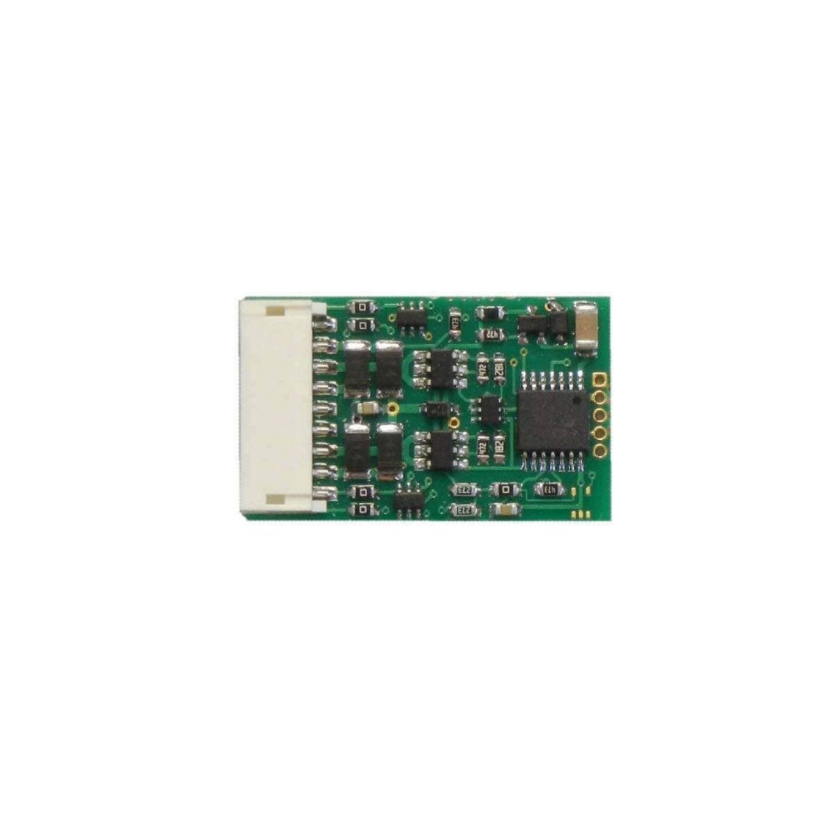 D13J 4-Function DCC Control Decoder w/9-Pin DCC Plug -- 4-Pack: 1.03 x .63 x .185′ 26 x 1, All Scales, NCE Corporation 175