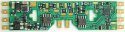A6X 1.3 Amp, 6-Function DCC Decoder - Control Only -- Fits PROTO, Atlas, Athearn, Bachmann,, HO, Train Control Systems 1001