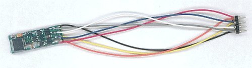 Decoders -- N14SRP - Generic, Thin, 1-Amp 4-Function w/8-Pin NMRA Plug, N, NCE Corporation 132