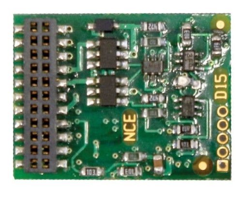 6-Function DCC Control Decoder -- With 21-Pin MTC Plug, All Scales, NCE Corporation 156