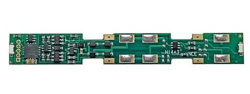 N14A3 Board Replacement DCC Decoder -- Fits Atlas GP39-2, Intermounatin SD40-2 and Similar, N, NCE Corporation 181