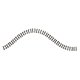 Flexible light railway track -- Flexibles Feldbahngleis -- HOe - Roco 32201
