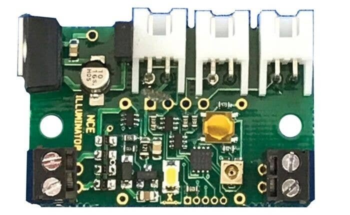 Illuminator Lighting and Signal Decoder - Light-It -- For Use with Woodland(R) Just Plug(R, All Scales, NCE Corporation 164