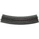 Curved track -- Gebogenes Gleis -- R4 - HO - Roco Fleischmann 42524