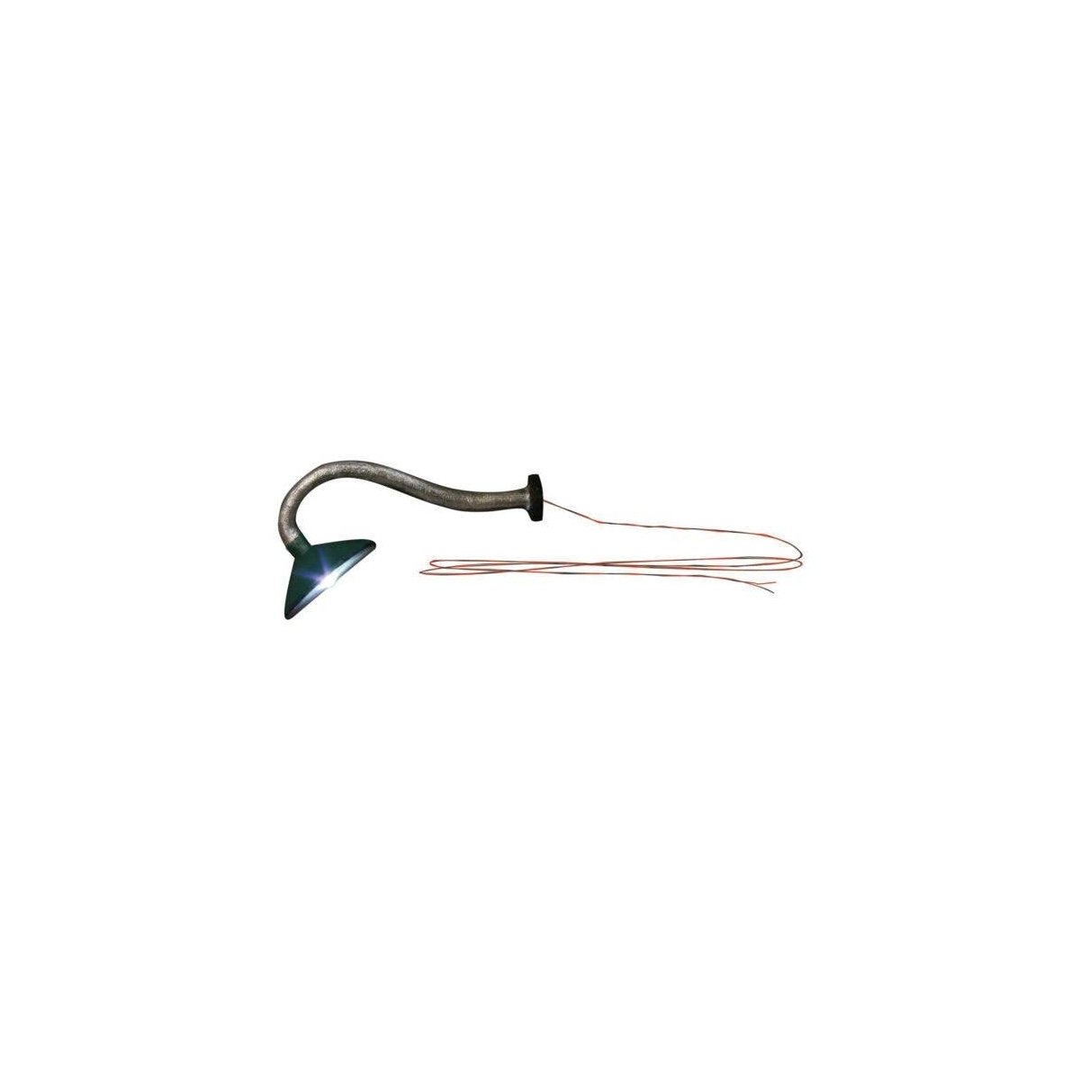 Just Plug(TM) -- Wall-Mount Gooseneck Light pkg(2), HO, Woodland Scenics 5654