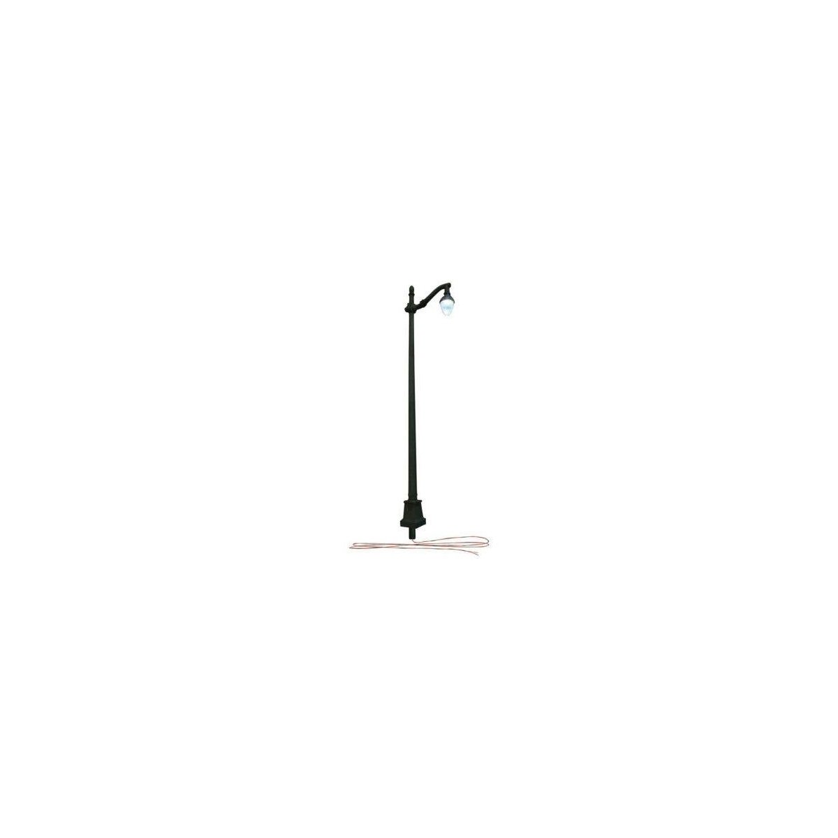 Just Plug(TM) -- Arch Cast Iron Street Light pkg(3), HO, Woodland Scenics 5631