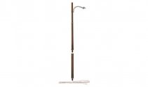 Just Plug(TM) -- Wooden Pole Street Light pkg(3), HO, Woodland Scenics 5630