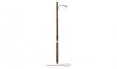 Wooden Pole Street Light - Just Plug(TM) -- pkg(2), O, Woodland Scenics 5646
