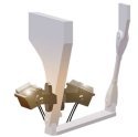 Spotlight Extension Set for Halle, Germany, Bus Terminal Canopy -- Fits 405-49000 7 Pi, HO, Viessmann Modellspielwaren 6339