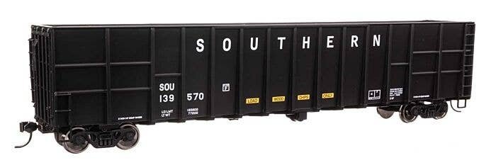 61′ Wood Chip Gondola - Ready To Run -- Southern Railway 139578, HO, WalthersMainline 6124