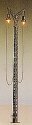 Lattice Mast Light -- Two Arm, 6′ High, HO, Brawa Modellspielwaren 5520