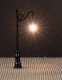 LED Ornamental Arc Luminaire -- Adjustable height up to 2-9/16′ 6.5cm tall pkg(3), N, Faller Gmbh 272127