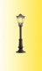 Nostalgic Park Lamp -- 3/4′ 2cm Tall, Z, Viessmann Modellspielwaren 7174