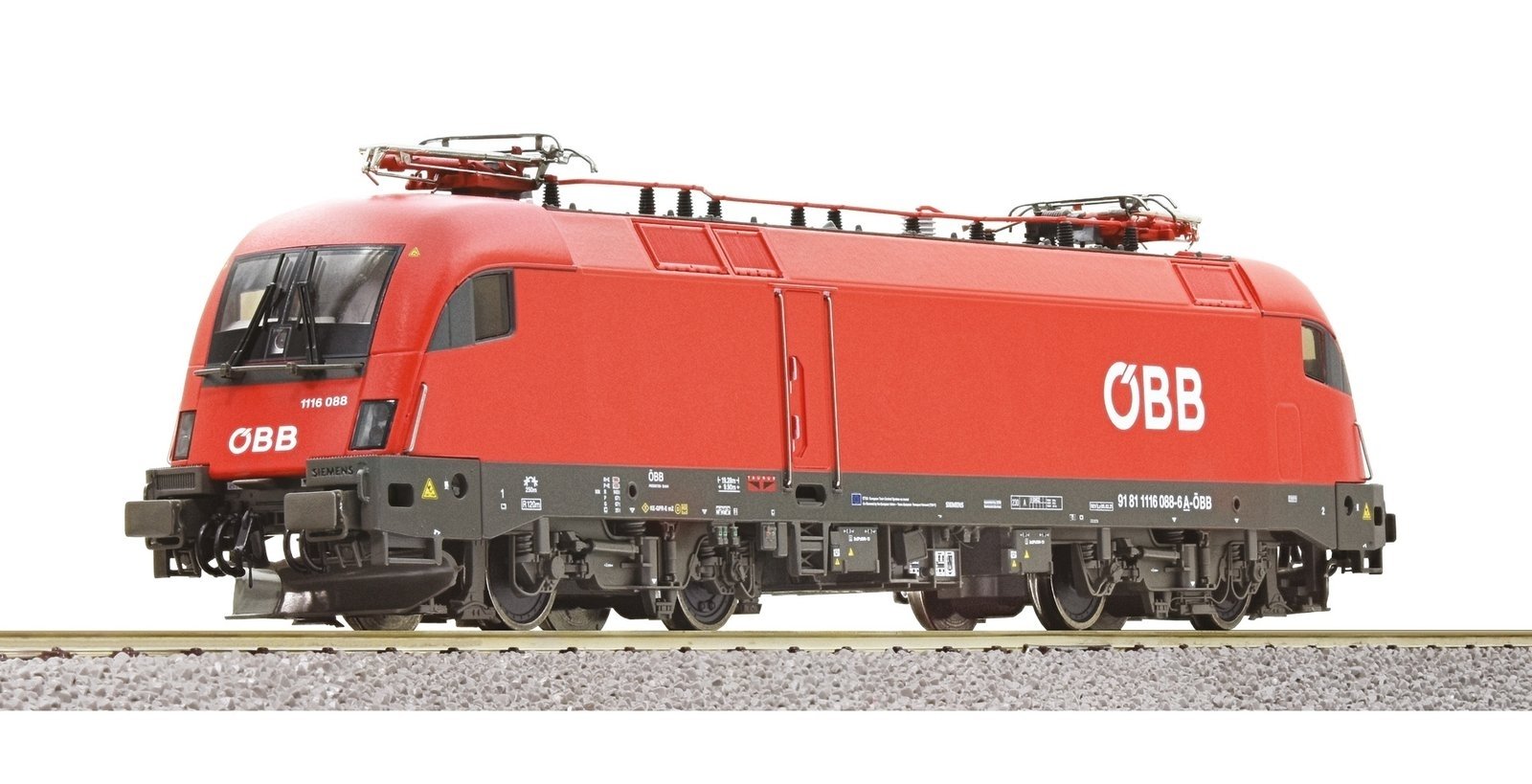 Electric locomotive -- Elektrolokomotive -- 1116 088-6 - HO - Roco Fleischmann 70527