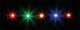 LEDs on Self-Adhesive PC Board Base -- Mixed Colors 12-16V AC or DC, PC Board Base pkg(5), All Scales, Faller Gmbh 180652