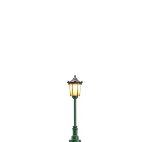 LED Gas Light with Plug and Socket Base -- 1-3/8′ 3.5cm, N, Brawa Modellspielwaren 83021