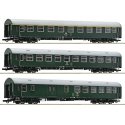 Passenger coaches -- Reisezugwagen -- 3-piece set 1 - HO - Roco Fleischmann 6200028