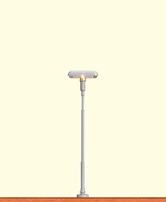 Pin Socket System LED Light -- Platform Light 2-3/4′ 7cm Tall, HO, Brawa Modellspielwaren 84017