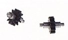 Spurgear -- 0.3 x 12T On 12T Shaft (Joe Works Mich-Cal HOn3 Shay, Etc), HOn3, Northwest Short Line 10946
