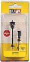 Pin Socket System Light -- Single Park Lantern, HO, Brawa Modellspielwaren 84022
