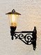Wall-Mounted Light -- Old-Time Wall Lantern, HO, Brawa Modellspielwaren 5353