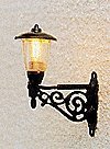 Wall-Mounted Light -- Old-Time Wall Lantern, HO, Brawa Modellspielwaren 5353