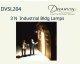DVSL204 Fiber-Lit Industrial Building Wall-Mount Lamps -- pkg(3), N, Dwarvin SL204