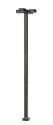 Four-Arm Square LED Light 3-Pack -- Black (cool white LED) 30 Scale Feet Tall, N, Atlas Model Railroad Co. 70000196