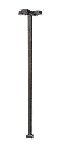 Four-Arm Square LED Light 3-Pack -- Black (cool white LED) 30 Scale Feet Tall, N, Atlas Model Railroad Co. 70000196